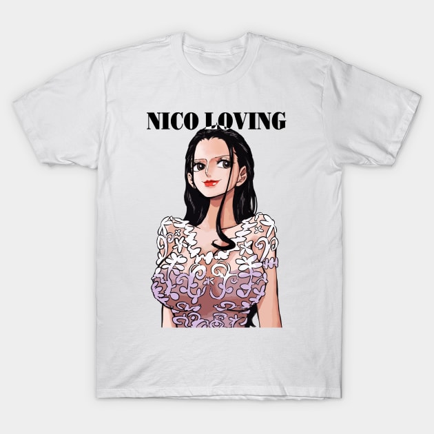 Nico Robin One Piece Fashion T-Shirt by KDungUniversal